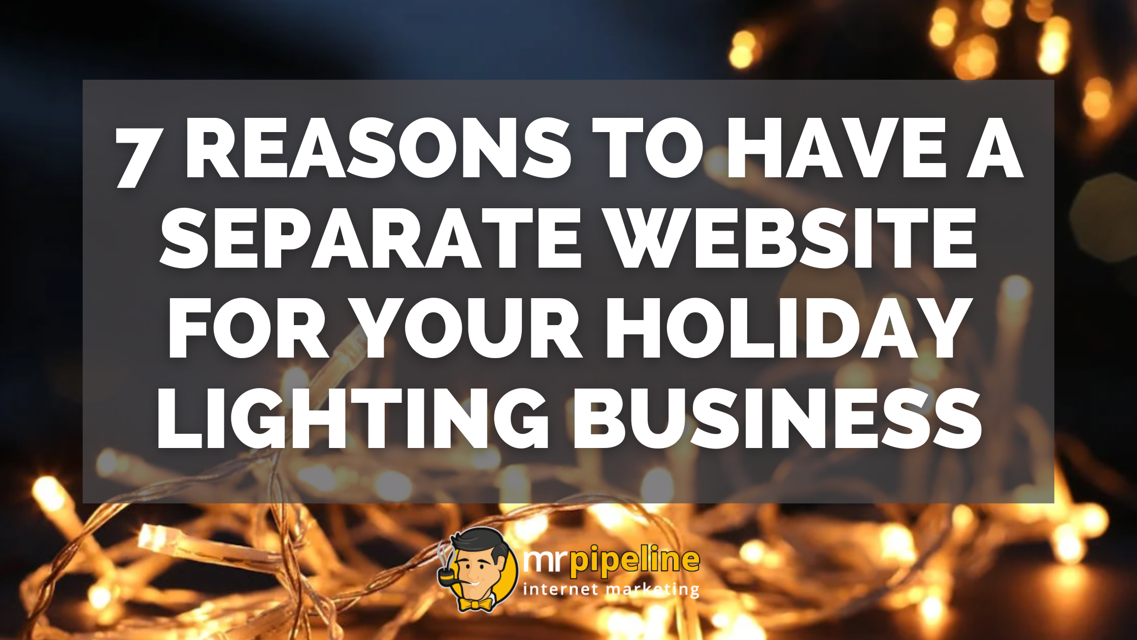 SEO for Holiday Lighting Website